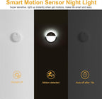 YUNLEX 2 Pack Battery Night Light, Toilet Lights, 2.6" Small Motion Senor Light - Image 3