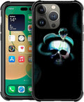 for iPhone 12 Pro Max Case, Skeleton Winding Snake Pattern Graphic Design Girl by FKBRCL4U