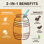 Salud 2-in-1 Hydration Packets + Immunity Electrolytes Powder, Tamarindo - Image 5