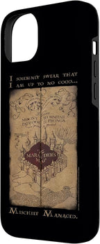 iPhone 14 Plus Harry Potter Marauder's Map Words Case - Image 2
