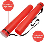 DEWEL Document Tube, Plastic Expanding Poster/Art/Document Storage Tube 24.5 to - Image 7