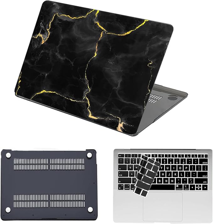 Hard Case for New MacBook Air 13 inch M2 M3 M4 2022 2024 2025 Release, 13.6" by Unknown