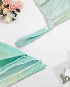 ALVABABY 2pcs Cloth Diaper Wet Dry Bags Waterproof Reusable - Image 2