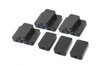 YXQ 55x35x15mm Junction Box w Hole Cover Small Waterproof Electric Project Case by YXQ