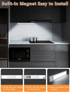 Under Cabinet Motion Sensor Lighting: 14 Inch Dimmable Rechargeable Lights - Image 4