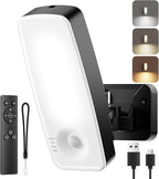 TANBABY 12000mAh Wireless Motion Sensor Outdoor Lights, Rechargeable Battery by Tanbaby