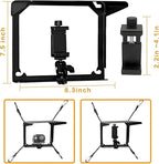 Cell Phone Fence Mount with Shade - Image 2