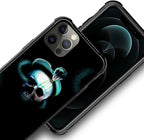 for iPhone 11 Pro Case, Skeleton Winding Snake Pattern Graphic Design Girl Boy - Image 3