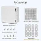 Junction Box, ABS Plastic IP65 Waterproof Dustproof Universal Electrical - Image 7
