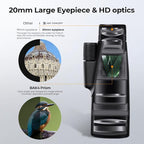 K&F Concept 12X50 HD Monoculars, Monoculars Telescope - Image 2