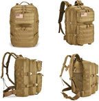 45L Tactical Backpack for Men Women, Military Assault Pack - Image 4