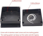 Project Box ABS Black Electrical Boxes IP65 Outdoor Waterproof Box Electronic - Image 5