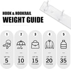 Badiano Wooden Coat Rack, Wall-Mounted Organizer - Image 3