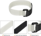MECCANIXITY 5Pcs Reusable Battery Tie Down Straps, 0.8x12" Grey Nylon - Image 3