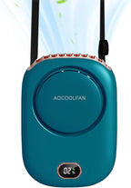 AOCOOLFAN Portable Neck Fan, Mini Small Personal Handheld Fan USB Rechargeable by AOCOOLFAN