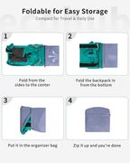 ECOHUB 15L Lightweight Casual Daypack, Packable Backpack - Image 2