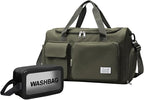 Suruid Gym Bag for Women Men, Travel Duffle Bag Large Capacity Carry On by SURUID