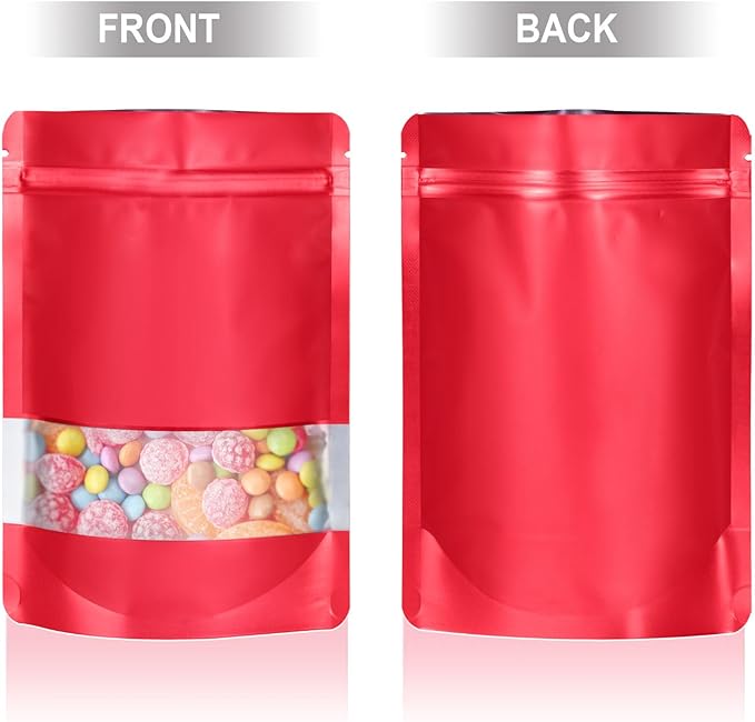 6.3"x9.5" 120pcs Mylar Bags for Food Storage, Smell Proof Bag - Image 4