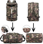 Outdoor Waterproof Backpack Hiking, Camping Large Capacity Multifunctional - Image 6