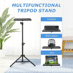 Projector Tripod Stand, Portable Laptop Tripod Stand, Adjustable Height 21.65 - Image 4