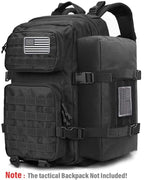 WYNEX Large Molle Pouch, Tactical Molle Bag Vertical Admin Pouch, Modular - Image 4