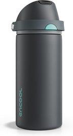 Insulated Water Bottle with Straw by ENCOOL
