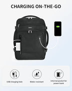 ECOHUB Travel Backpack for Men, Laptop Carry on Backpack - Image 6