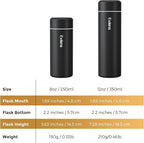 【Upgraded】Exllena Small Insulated Water Bottle 12 oz/350ml– Mini Insulated - Image 6