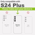 Carveit Wood Case for Galaxy S24 Plus Case Shockproof Protective Cover Unique - Image 3