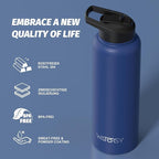 40oz Insulated Water Bottle, BPA Free&Leak Proof, Stainless Steel Water Flask - Image 8