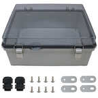 MAKERELE Extra Large Outdoor Electrical Enclosure Boxes Waterproof IP67 by MAKERELE