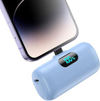 Mini Portable Charger for iPhone, Upgraded 5000mAh PD Fast Charging Battery Pack by HETP