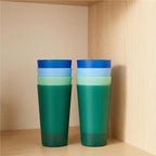 AOYITE 32 oz Reusable Drinking Cups, Unbreakable Large Plastic Tumblers set of - Image 5
