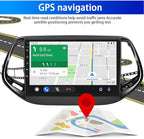 10" Android 13 Car Stereo for Jeep Compass 2017-2019, 2.5D 1080P HD Touch Screen - Image 4