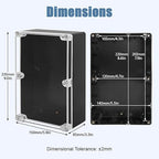 LeMotech Electrical Box Clear Cover Project Box IP65 Waterproof Junction Box - Image 2