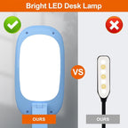 Akejrym LED Desk Lamp for Office & Home, Battery Operated, Foldable & Portable - Image 5