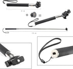 13-in-1 Accessories for Gopro, Action Camera Accessory Kit Compatible - Image 7