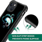 for iPhone 15 Case, Skeleton Winding Snake Pattern Graphic Design Girl Boy Soft - Image 6