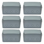 Nineleaf Waterproof Electrical Box, 6PK Outdoor Junction Boxes, IP66 External by NineLeaf
