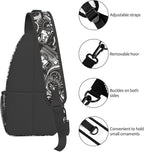 Sling Backpack For Men Hiking Daypack Crossbody Shoulder Bag Travel Chest Pack - Image 8