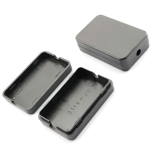 DGZZI Electrical Junction Box 4PCS Electric Plastic Black Waterproof Project - Image 2