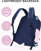 VASCHY Lightweight Backpack for School, Water Resistant Classic Bookbag - Image 4