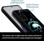 for Samsung Galaxy S20 Case, Skeleton Winding Snake Pattern Graphic Design Girl - Image 2
