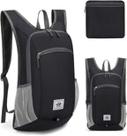 DOJUNS Hiking Backpack 15L Small Travel Backpack Lightweight Foldable Daypack by DOJUNS