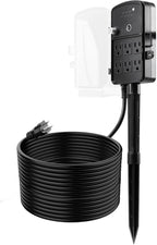 VEVOR Outdoor Power Stake Timer, 50FT Extension Cord, Remote Control Outdoor - Image 9