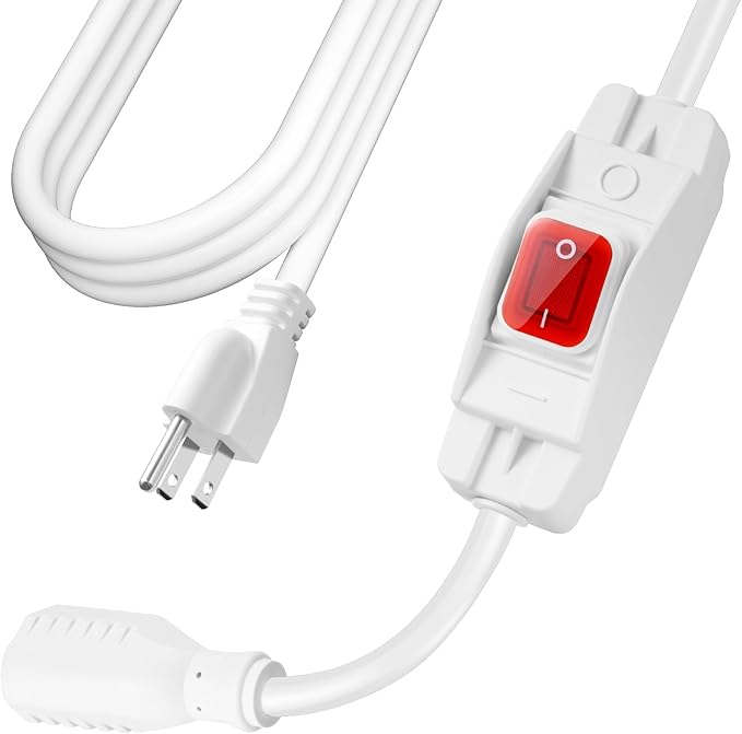 Extension Cord with Switch On/Off Waterproof Switch 25Ft No Plugging and by EasyToOperateLow-CostSolution