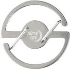 Nite Ize Medallion Key Carabiner, Stainless Steel Key Ring Carabiner - Image 2