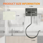 Banana Hook Under Cabinet, Adhesive Bananas Hanger - Image 2