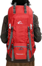 Bseash 60L Waterproof Hiking Camping Backpack - Image 7
