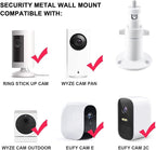Security Camera Universal Mounting Bracket, Adjustable Indoor/Outdoor Security - Image 3